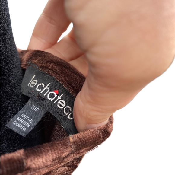 La chateau Velvet Style Dress! Size Small - Picture 6 of 7